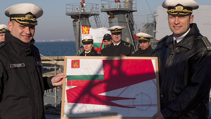 13 години от вдигането на Военноморския флаг на фрегата „Верни”